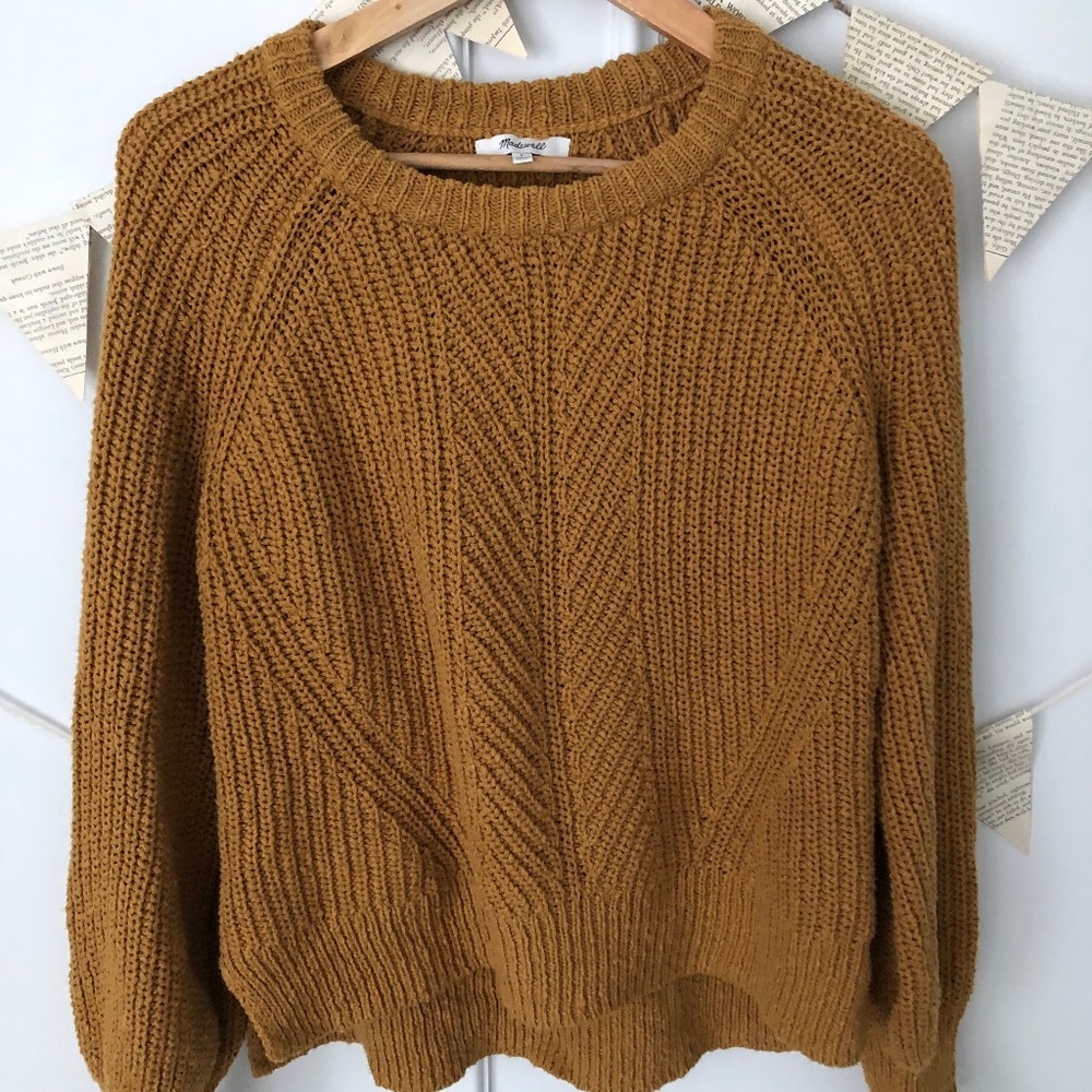 Madewell cotton pullover sweater